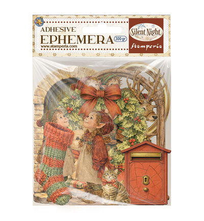 Silent Night – Printed Decorative Ephemera for Art and Craft