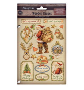 Silent Night – Printed decorative Wooden shape for Art and Craft