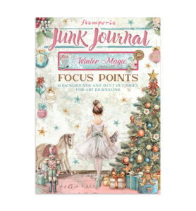 Winter Magic – Printed Art Junk Journal Focus Points for Art and Craft A5