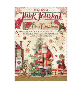 Classic Christmas – Printed Art Junk Journal stickers, cut-outs, backgrounds for Art and Craft
