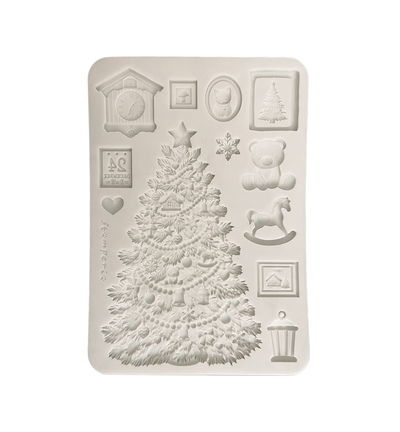 Christmas Embellishments – Silicon mould Designs A5 for Art and Craft – Christmas tree