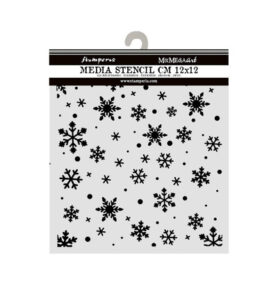 Christmas Embellishments – Cut laser stencil for Art and Craft – Christmas snowflakes pattern