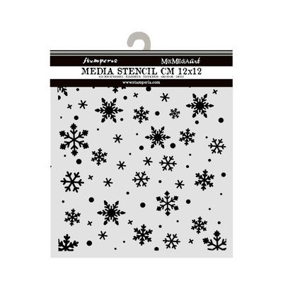 Christmas Embellishments – Cut laser stencil for Art and Craft – Christmas snowflakes pattern