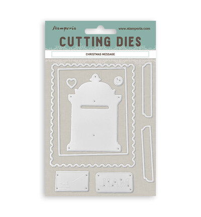 Stamperia Cutting Dies for paper crafting – Christmas message