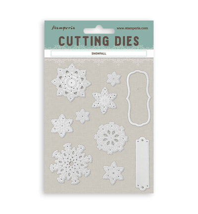 Stamperia Cutting Dies for paper crafting – Christmas snowfall