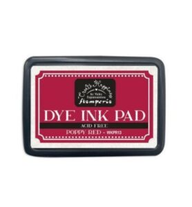 Stamperia – Create Happiness Dye Ink pad – Poppy Red