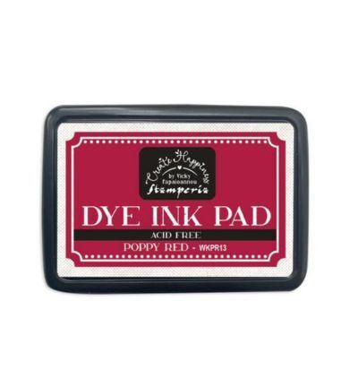 Stamperia – Create Happiness Dye Ink pad – Poppy Red