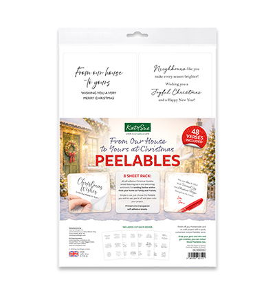 Katy Sue Designs From Our House To Yours at Christmas Peelables – 48 stickers