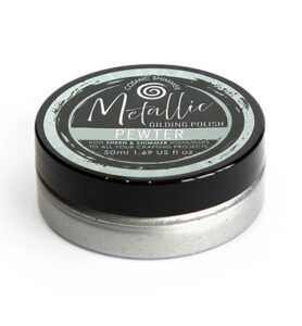 Cosmic Shimmer Metallic Gilding Polish – Pewter
