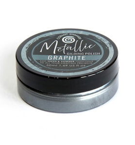 Cosmic Shimmer Metallic Gilding Polish – Graphite