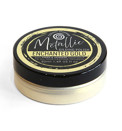 Cosmic Shimmer Metallic Gilding Polish – Enchanted Gold
