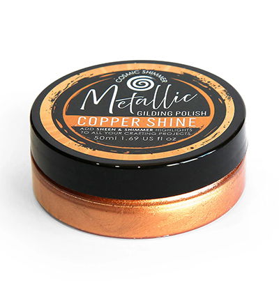Cosmic Shimmer Metallic Gilding Polish – Copper Shine