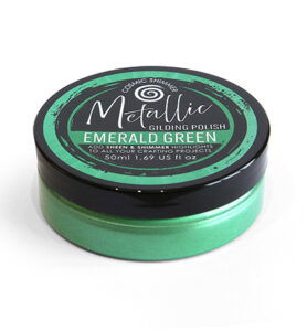 Cosmic Shimmer Metallic Gilding Polish – Emerald Green