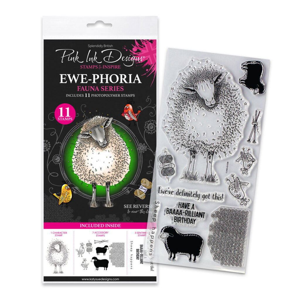 Pink Ink Designs – Ewe-Phoria Sheep, DL Stamp Set