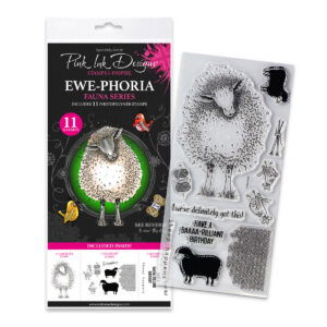 Pink Ink Designs – Ewe-Phoria Sheep, DL Stamp Set
