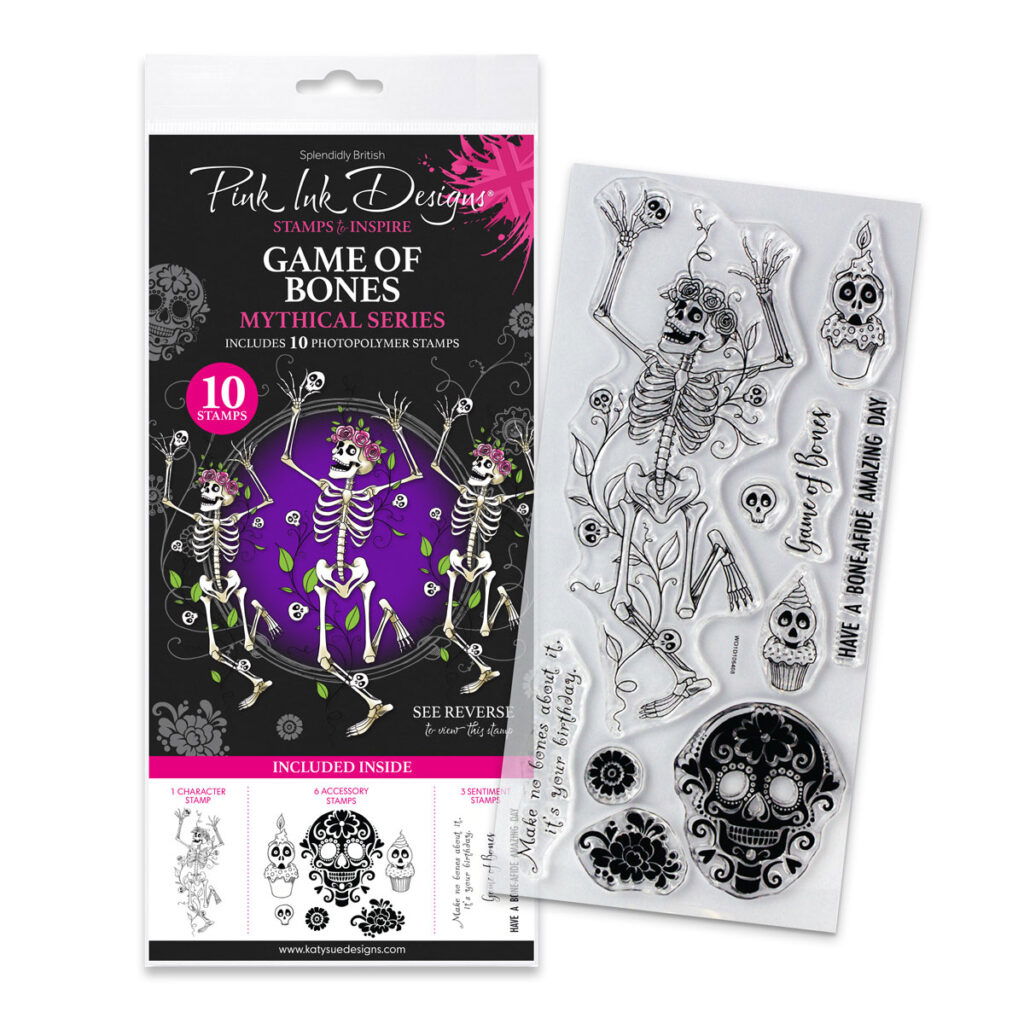 Pink Ink Designs – Game of Bones, DL Stamp Set