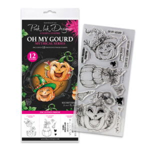 Pink Ink Designs – Oh My Gourd, DL Stamp Set
