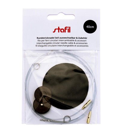 Cable interchangeable knitting needles 80cm