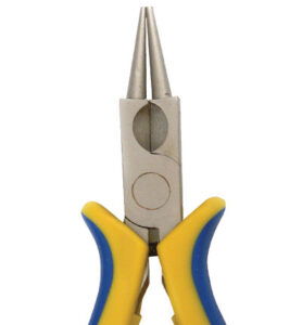 Hobby pliers: Round Nose with Cutter, 12,5cm