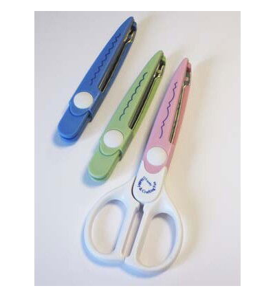 Zip zap scissors 3 in 1, pink/blue/mint