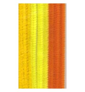 Chenille set Yellow 50cm x 6mm 9pcs