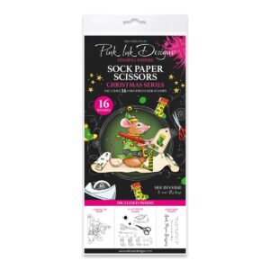 Pink Ink Designs – Sock Paper Scissors, DL Stamp Set