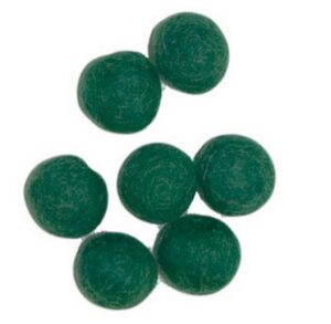 Natural Felt Balls, Ø 10 mm, 50-pack, Dark Green