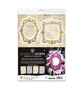 Cosmic Shimmer Gilded to Grunge Frames & Flourishes