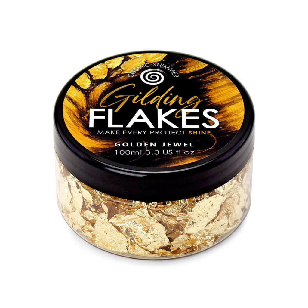 Cosmic Shimmer Gilding Flakes Golden Jewel 100ml