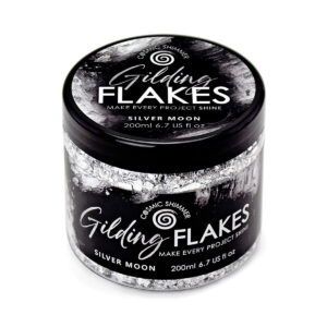 Cosmic Shimmer Gilding Flakes Silver Moon 200ml