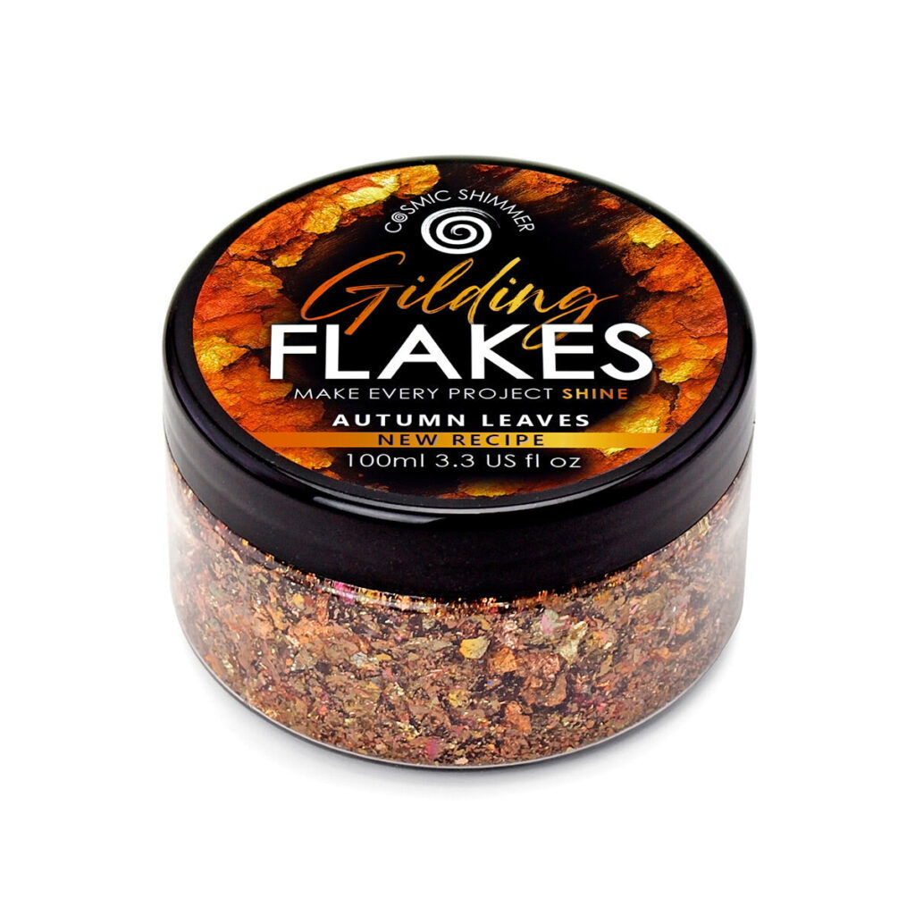 Cosmic Shimmer Gilding Flakes Autumn Leaves 100ml