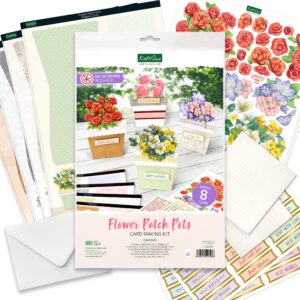 Flower Patch Pots Card Making Kit