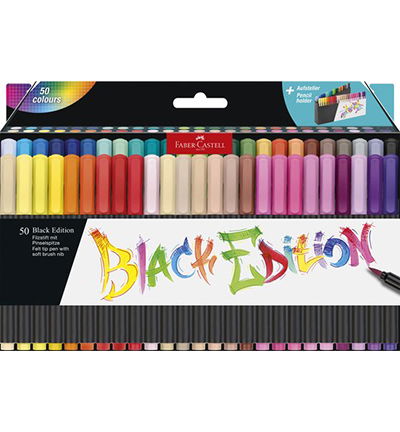 Brushpen FC Black Edition 50 pcs assorti