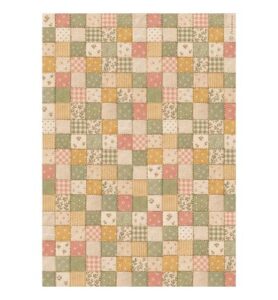 Cozy Family – Printed A4 Rice paper for Art and Craft – Fabric