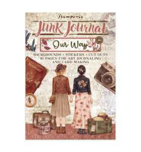 Our Way – Printed Art Junk Journal stickers, cut-outs, backgrounds for Art and Craft