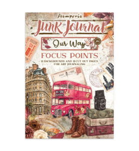Our Way – Printed Art Junk Journal Focus Points for Art and Craft A5