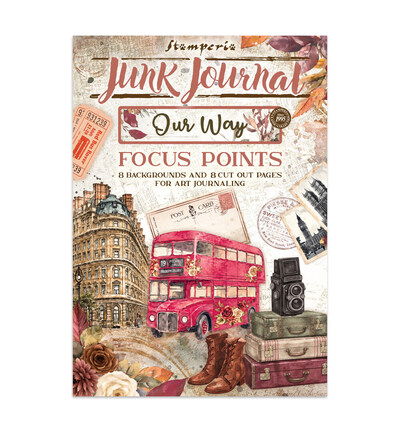 Our Way – Printed Art Junk Journal Focus Points for Art and Craft A5