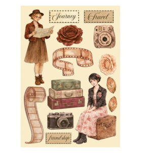 Our Way – Printed decorative Wooden shape for Art and Craft A5