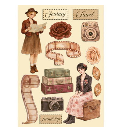 Our Way – Printed decorative Wooden shape for Art and Craft A5