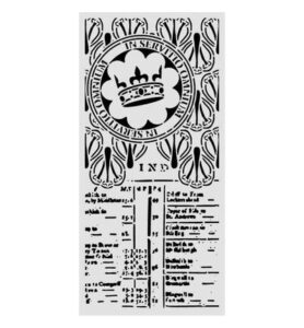 Our Way – Cut laser stencil for Art and Craft – Crown
