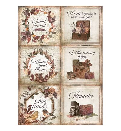 Our Way – Printed A4 Rice paper for Art and Craft – Cards