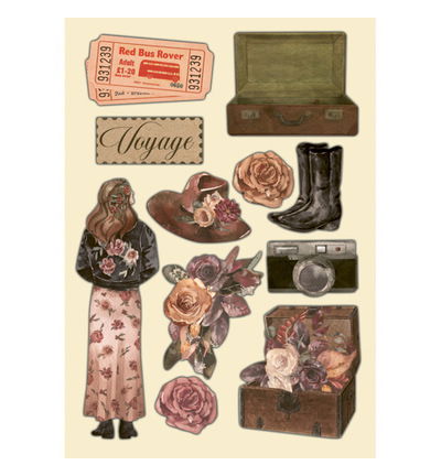 Our Way – Printed decorative Wooden shape for Art and Craft A5
