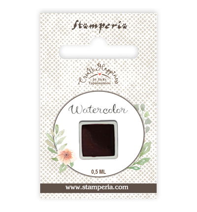 Stamperia – Create Happiness aquarel refill 0,5 ml – Brick Red