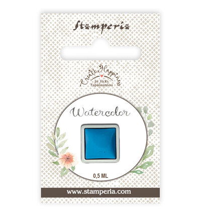 Stamperia – Create Happiness aquarel refill 0,5 ml – Cerulean Blue