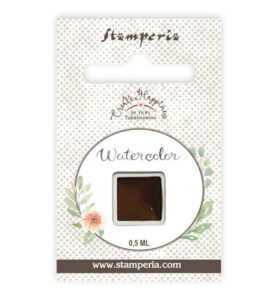 Stamperia – Create Happiness aquarel refill 0,5 ml – Brown