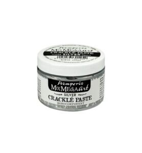 Stamperia – Crackle pasta 150ml – Silver