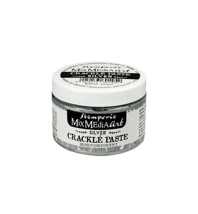 Stamperia – Crackle pasta 150ml – Silver