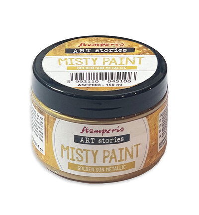 Stamperia – Misty Paint Metallic 150ml – Golden Sun