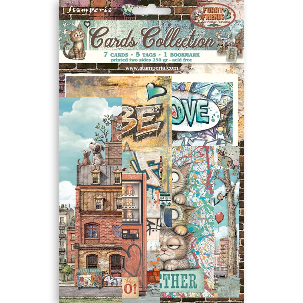 Furry Friends 2 – Printed Art Cards Collection