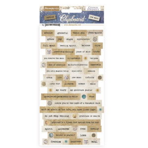 Cosmos Infinity – Printed Chipboard cm 15×30 for Art and Craft